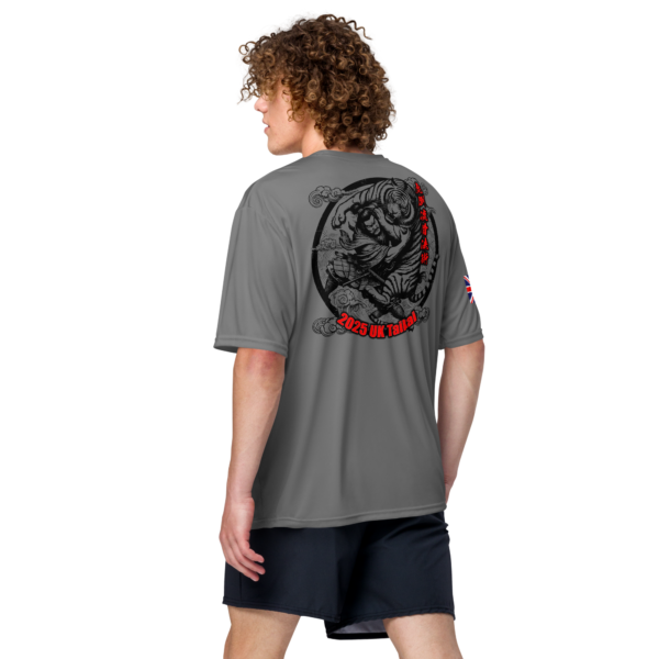 UK Taikai Gray Performance T-Shirt - Image 2