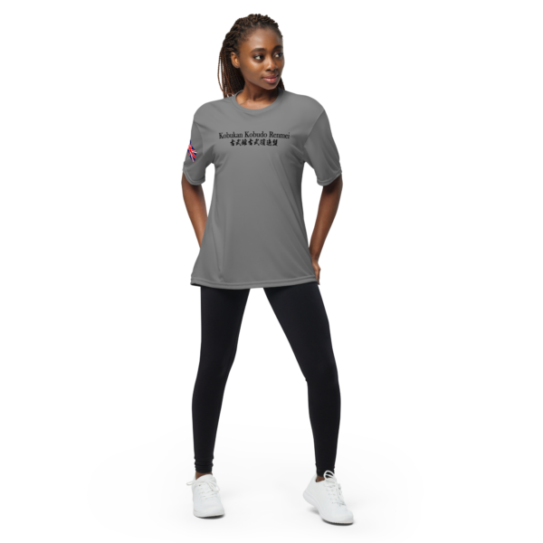 UK Taikai Gray Performance T-Shirt - Image 4