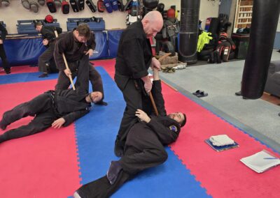 2025 UK Taikai Hanbojutsu - Irish instructor practices.