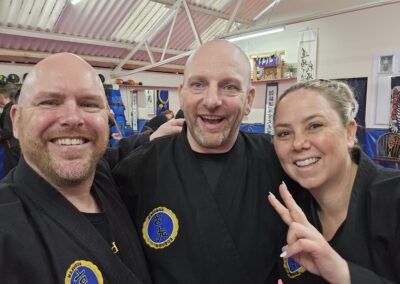 Kobukan UK Taikai - Ireland instructor with the USA Shibu-cho, Mark Bramble, and Joy Bramble.