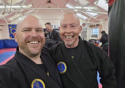 Kobukan UK Taikai - Europian Shibu-cho Ian Thomas and USA Shibu-cho Mark Bramble.
