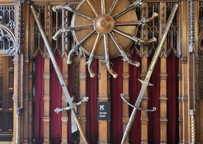 Post-Taikai Sightseeing - Visiting an armoury.